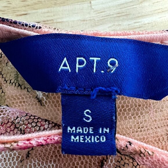 Apt. 9 Womens Multicolor Floral Sleeveless Round Neck Blouse Top Size Small - Picture 9 of 10